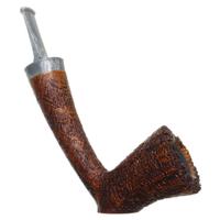 Pete Prevost Sandblasted Bent Dublin Sitter with Bakelite