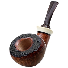 Gabriele Smooth Bent Acorn with Warthog Tusk (Nautilus)