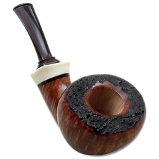 Gabriele Smooth Bent Acorn with Warthog Tusk (Nautilus)