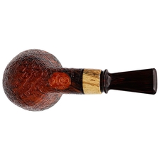 Gabriele Sandblasted Pot with Masur Birch (Turtle)