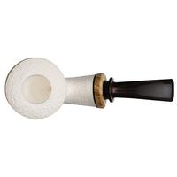Gabriele Sandblasted Meerschaum Bent Dublin with Box Elder
