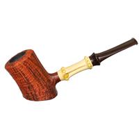 Gabriele Sandblasted Poker with Bamboo (Turtle)
