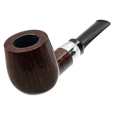 Chris Asteriou Smooth Chubby Billiard with Silver (57/16)