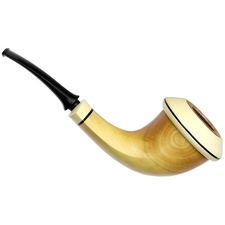 Chris Asteriou Smooth Boxwood Calabash with Holly (56/17)