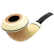 Chris Asteriou Smooth Boxwood Calabash with Holly (56/17)