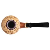 Chris Asteriou Smooth Calabash with Curly Birch