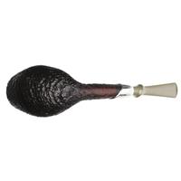 Chris Asteriou Sandblasted Cutty with Silver Army Mount