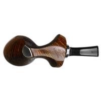 Chris Asteriou Partially Rusticated Bent Egg with Silver (1175)