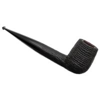 Chris Asteriou: Sandblasted Large Billiard Tobacco Pipe