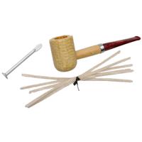 Missouri Meerschaum Holiday Gift Pack 2023 (Washington, Pipe Cleaners, and Tamper)