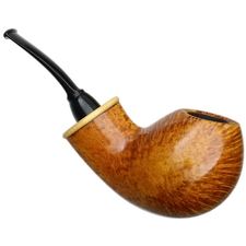 Wolfgang Becker Smooth Bent Egg with Boxwood (Signature) (1.17)