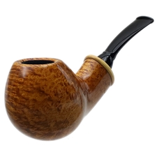 Wolfgang Becker Smooth Bent Egg with Boxwood (Signature) (1.17)