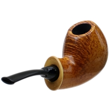 Wolfgang Becker Smooth Bent Egg with Boxwood (Signature) (1.17)