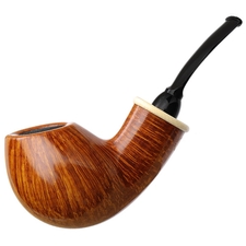 Wolfgang Becker Smooth Bent Egg with Mammoth (Signature) (0517)