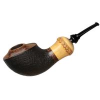 Wolfgang Becker Partially Sandblasted Stetson with Bamboo (Signature) (02.19)