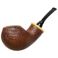 Wolfgang Becker Sandblasted Bent Apple with Boxwood (Double Wolf Paw)