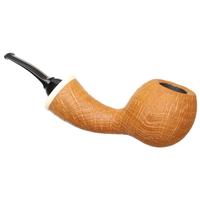 Wolfgang Becker Sandblasted Strawberry Wood Wasp with Mammoth (Double Wolf Paw)