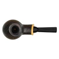 Wolfgang Becker Sandblasted Strawberry Wood Bent Egg with Boxwood (One Paw)