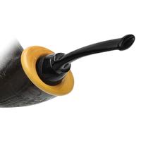 Wolfgang Becker Sandblasted Strawberry Wood Bent Egg with Boxwood (One Paw)