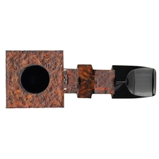 Werner Mummert Sandblasted Paneled Poker with Thermometer