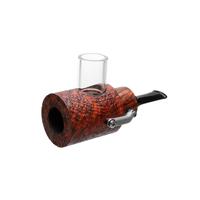 Werner Mummert Sandblasted Reverse Calabash Poker