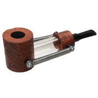Werner Mummert Sandblasted Reverse Calabash Poker