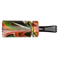 Werner Mummert Sandblasted Reverse Calabash Deco Barrel