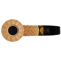 Werner Mummert Partially Sandblasted Bulldog with Polymerized Corn Leaves and Cap