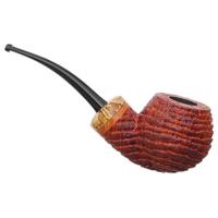Werner Mummert Sandblasted Bent Apple with Polymerized Corn Leaves