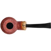 Werner Mummert Sandblasted Bent Apple with Polymerized Corn Leaves