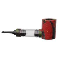 Werner Mummert Sandblasted Reverse Calabash Deco Poker