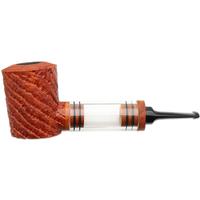 Werner Mummert Sandblasted Reverse Calabash Poker