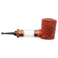 Werner Mummert Sandblasted Reverse Calabash Poker