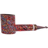 Werner Mummert Smooth Deco Reverse Calabash with Silver