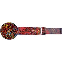 Werner Mummert Smooth Deco Reverse Calabash with Silver