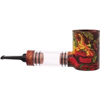 Werner Mummert Sandblasted Reverse Calabash Deco Poker