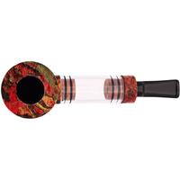 Werner Mummert Sandblasted Reverse Calabash Deco Poker