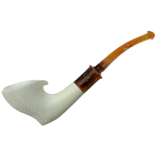 AKB Meerschaum Carved Freehand (with Case)
