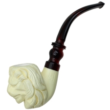 AKB Meerschaum Carved Cowardly Lion (with Case)