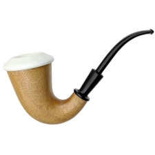 akb meerschaum 9mm calabash cap pipes case