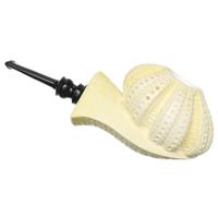 AKB Meerschaum Carved Freehand Reverse Calabash (with Case)