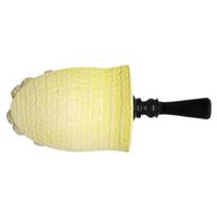 AKB Meerschaum Carved Freehand Reverse Calabash (with Case)