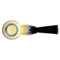 AKB Meerschaum Smooth Bent Apple with Silver (with Case)
