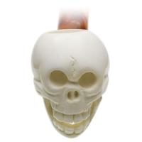 AKB Meerschaum Carved Skull
