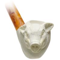 AKB Meerschaum Carved Wild Boar