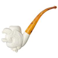 AKB Meerschaum Carved Dragon