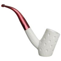 AKB Meerschaum Lattice Poker (Ali) (with Case)