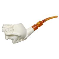 AKB Meerschaum Carved Mermaid (Ali) (with Case)