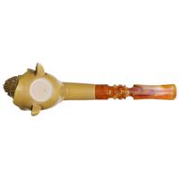 AKB Meerschaum Carved Demon (Ali) (with Case)