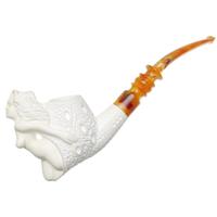 AKB Meerschaum Carved Nude (Ali) (with Case)